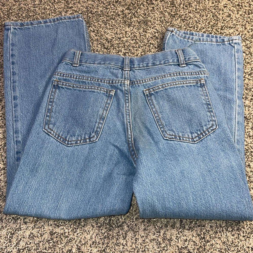 Kids Jeans size 10R with adjustable waist button zip fly See flaws